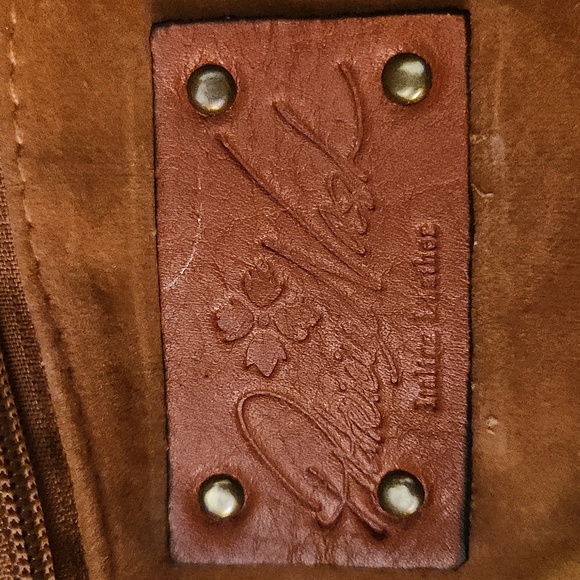 Patricia Nash Multicolor Floral Leather Shoulder Bag - Picture 3 of 4